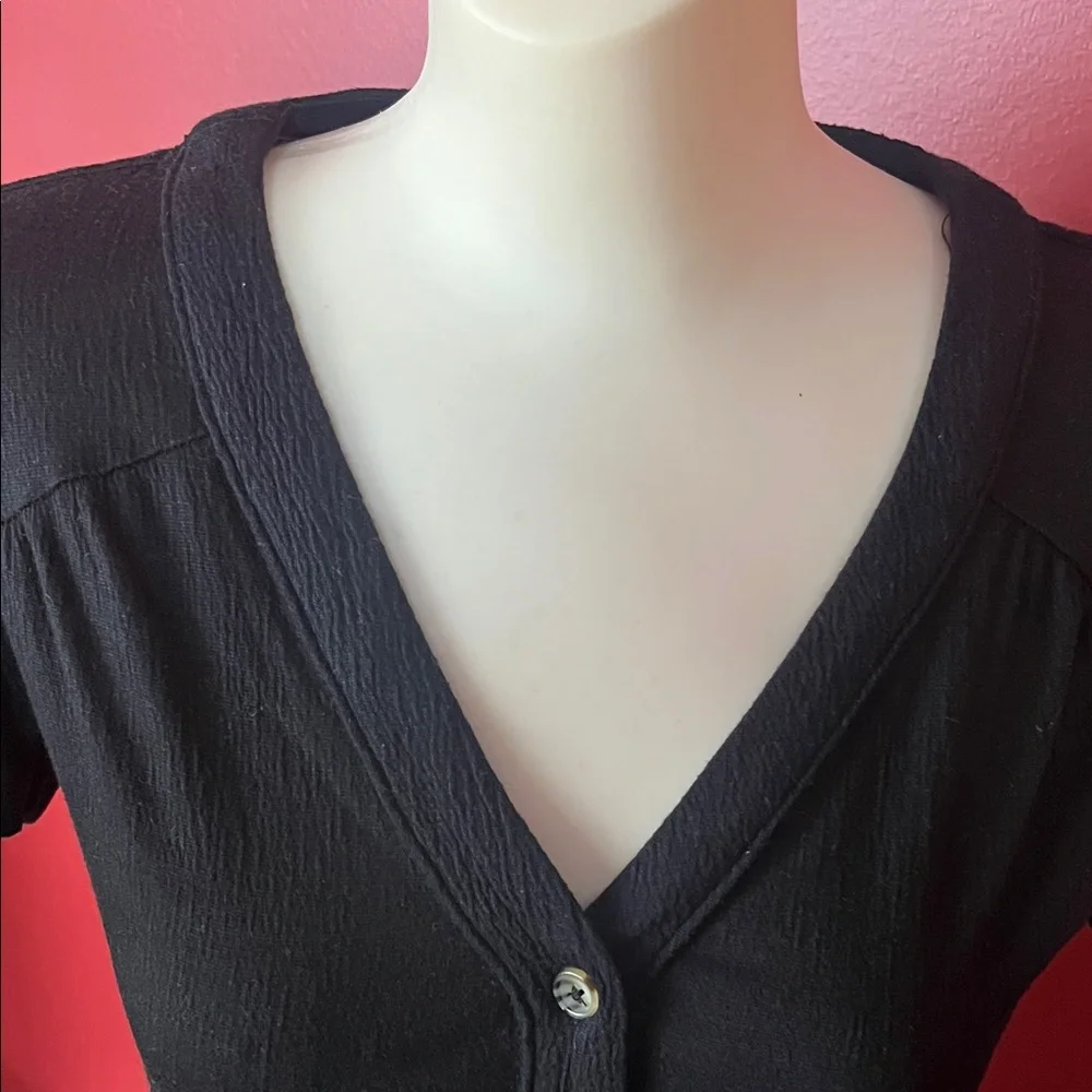 Knox Rose Black V-Neck Dress - Picture 3 of 13